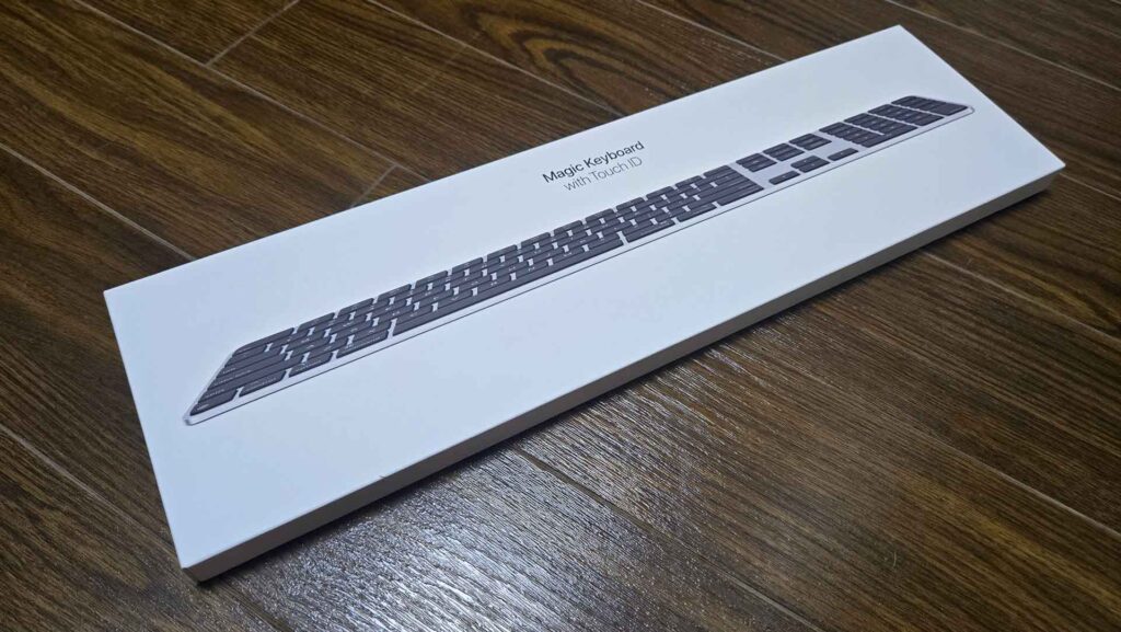 Touch ID搭載Magic Keyboard テンキー付き 日本語配列 ブラックキー