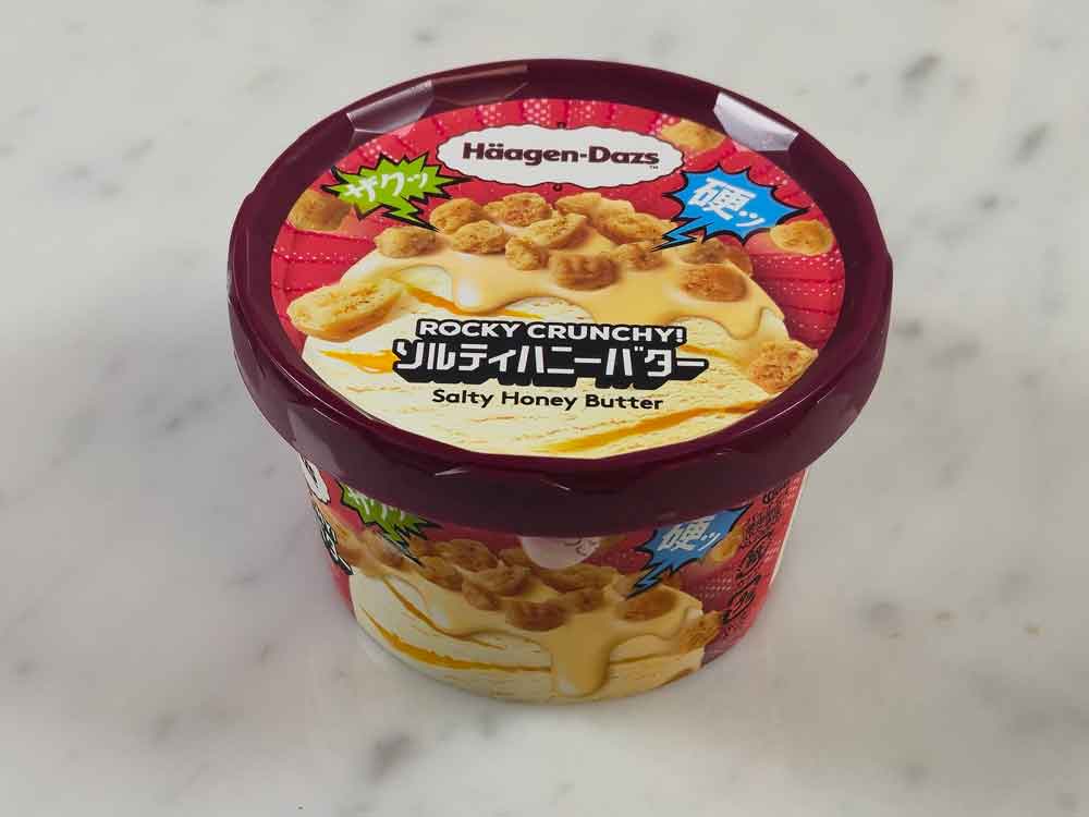 ハーゲンダッツ ROCKY CRUNCHY ソルティハニーバター パッケージ