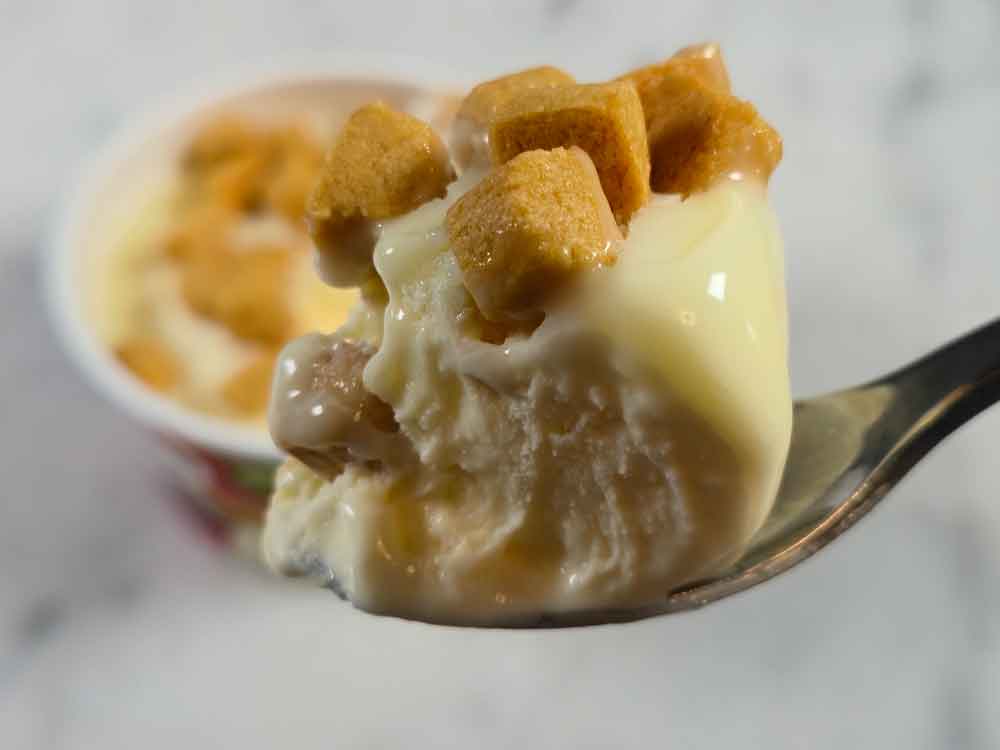 ソルティハニーバター スプーン 断面