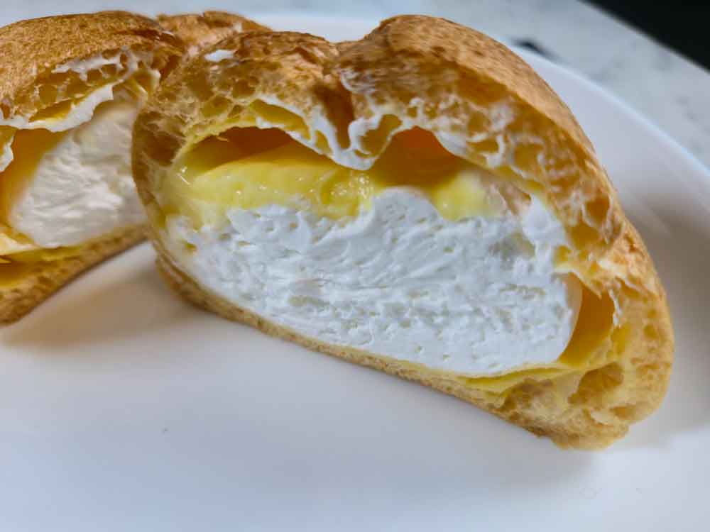 大きなツインシュー 断面