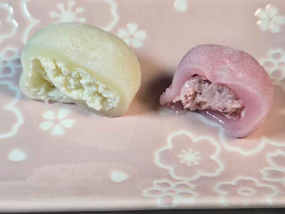 いちご＆練乳みるくこもち 断面