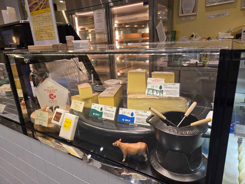 BUTTER 美瑛放牧酪農場 チーズコーナー