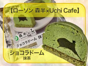 🍵✨まるで専門店レベル！森半×Uchi Café「ショコラドーム抹茶」は和と洋が融合した贅沢スイーツ